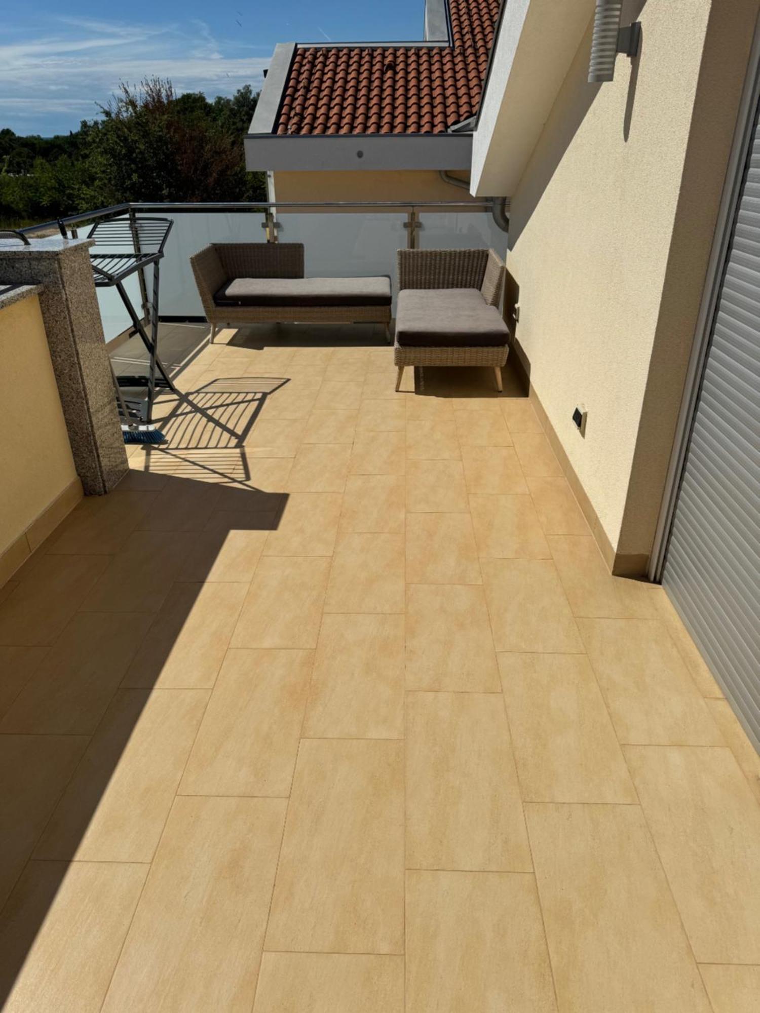 Funtana Appartements An Der 1 Reihe Vom Meer Bagian luar foto